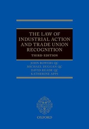 Seller image for Law of Industrial Action and Trade Union Recognition for sale by GreatBookPrices