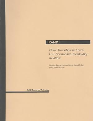 Seller image for Phase Transition in Korea-U.S. Science and Technology Relations for sale by GreatBookPrices
