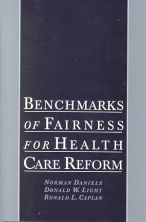 Seller image for Benchmarks of Fairness for Health Care Reform for sale by GreatBookPrices