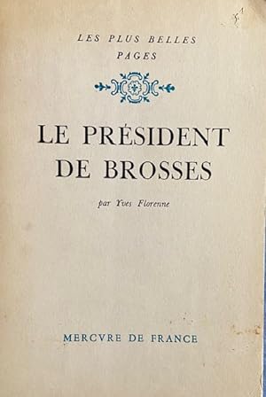 Le President De Brosses
