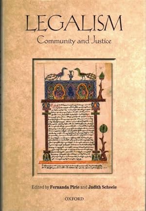 Imagen del vendedor de Legalism : Community and Justice a la venta por GreatBookPricesUK