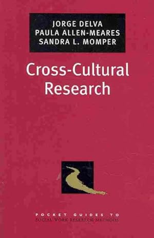 Imagen del vendedor de Cross-Cultural Research a la venta por GreatBookPricesUK