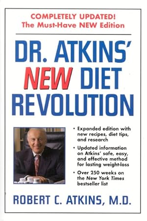 Image du vendeur pour Dr. Atkins' New Diet Revolution mis en vente par GreatBookPrices