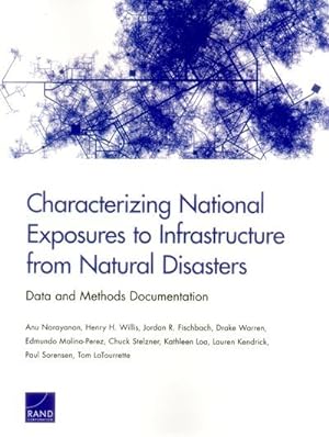 Imagen del vendedor de Characterizing National Exposures to Infrastructure from Natural Disasters : Data and Methods Documentation a la venta por GreatBookPrices