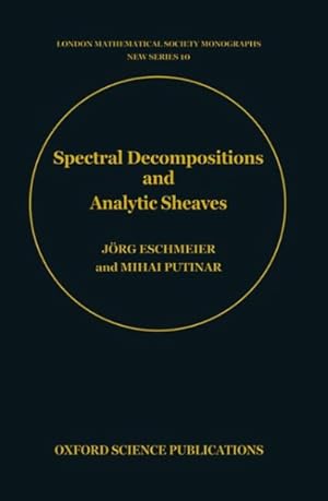 Immagine del venditore per Spectral Decompositions and Analytic Sheaves venduto da GreatBookPrices