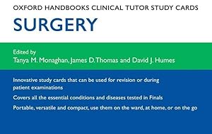 Seller image for Oxford Handbooks Clinical Tutor Study Cards : Surgery for sale by GreatBookPrices