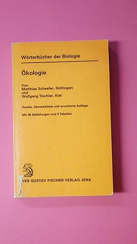 Seller image for WRTERBCHER DER BIOLOGIE. KOLOGIE. MIT ENGLISCH-DEUTSCHEM REGISTER. for sale by Butterfly Books GmbH & Co. KG