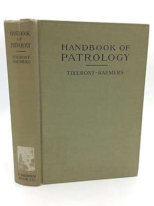 A HANDBOOK OF PATROLOGY