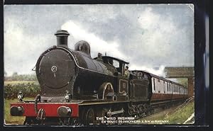 Bild des Verkufers fr Knstler-Ansichtskarte The Wild Irishman en route to Holyhead, L, NW Railway, The Royal Mail Route zum Verkauf von Bartko-Reher