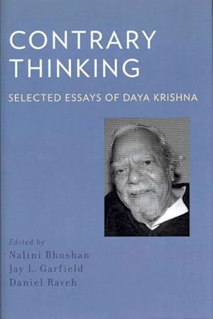 Seller image for Contrary Thinking : Selected Essays of Daya Krishna for sale by GreatBookPrices