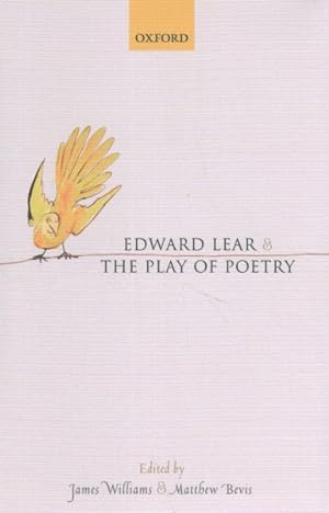 Image du vendeur pour Edward Lear and the Play of Poetry mis en vente par GreatBookPrices