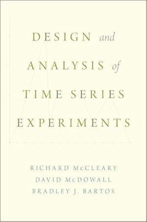 Immagine del venditore per Design and Analysis of Time Series Experiments venduto da GreatBookPricesUK