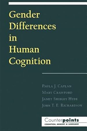 Bild des Verkufers fr Gender Differences in Human Cognition zum Verkauf von GreatBookPricesUK