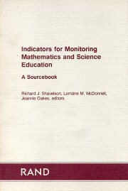 Imagen del vendedor de Indicators for Monitoring Mathematics and Science Education : A Sourcebook a la venta por GreatBookPrices