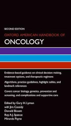 Imagen del vendedor de Oxford American Handbook of Oncology a la venta por GreatBookPrices