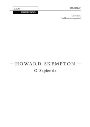 Seller image for O Sapientia: Vocal Score for sale by GreatBookPrices