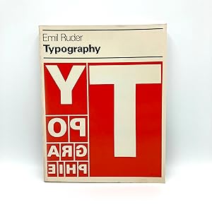 Imagen del vendedor de Typography / Typographie: A Manual of Design a la venta por Bendowa Books