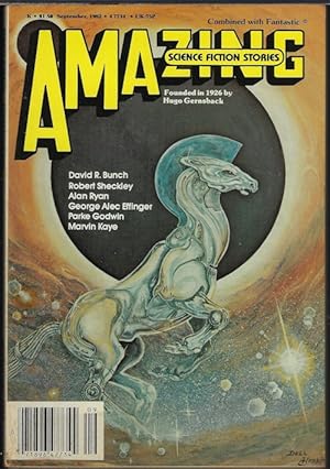 Bild des Verkufers fr AMAZING Science Fiction Stories: September, Sept. 1982 zum Verkauf von Books from the Crypt