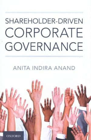 Seller image for Shareholder-Driven Corporate Governance for sale by GreatBookPricesUK