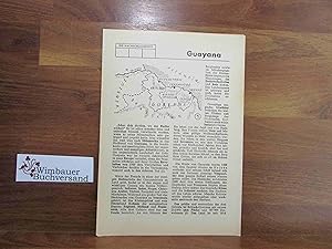 Seller image for Guayana (Die Nachschlagekiste. 164) for sale by Antiquariat im Kaiserviertel | Wimbauer Buchversand