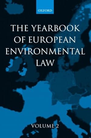 Bild des Verkufers fr Yearbook of European Environmental Law zum Verkauf von GreatBookPrices