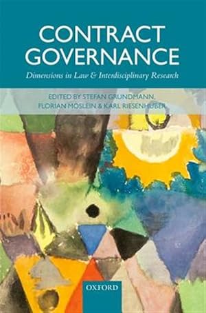 Immagine del venditore per Contract Governance : Dimensions in Law and Interdisciplinary Research venduto da GreatBookPricesUK