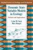 Image du vendeur pour Dynamic State Variable Models in Ecology : Methods and Applications mis en vente par GreatBookPrices