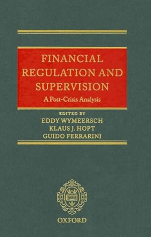 Imagen del vendedor de Financial Regulation and Supervision : A Post-Crisis Analysis a la venta por GreatBookPricesUK