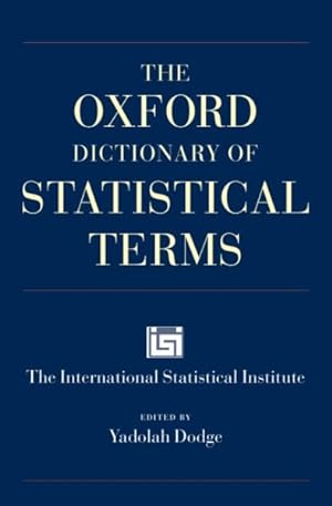 Immagine del venditore per Oxford Dictionary of Statistical Terms venduto da GreatBookPrices