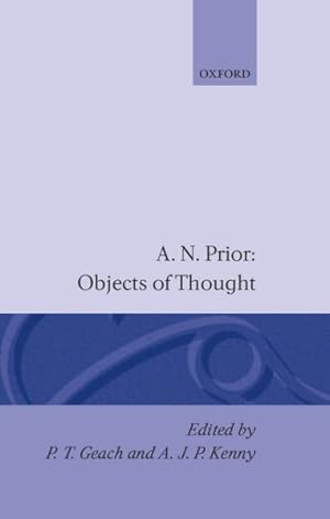 Bild des Verkufers fr Objects of Thought zum Verkauf von GreatBookPrices
