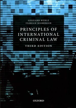 Imagen del vendedor de Principles of International Criminal Law a la venta por GreatBookPrices