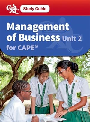 Seller image for Management of Business CAPE Unit 2 for sale by GreatBookPrices
