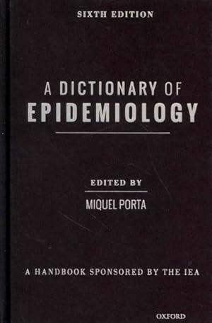 Seller image for Dictionary of Epidemiology for sale by GreatBookPrices