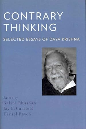 Seller image for Contrary Thinking : Selected Essays of Daya Krishna for sale by GreatBookPricesUK