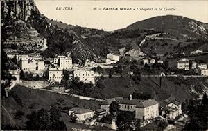Ansichtskarte / Postkarte Saint Claude Jura, Hospital, Cueille