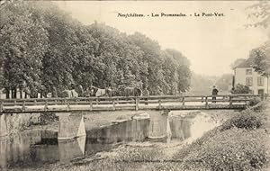 Ansichtskarte / Postkarte Neufchâteau Lorraine Vosges, Spaziergänge, Pont-Vert