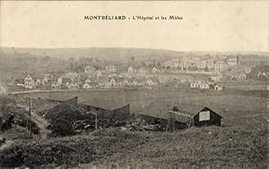 Ansichtskarte / Postkarte Montbéliard Doubs, Krankenhaus, les Moles