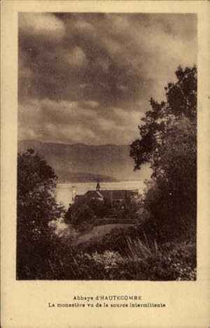 Ansichtskarte / Postkarte Saint Pierre de Curtille Savoie, Abtei Hautecombe, La monastere vu de l...