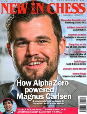 Bild des Verkufers fr New in Chess Magazine 8 2019 : How AlphaZero Powered Magnus Carlsen: A Spectacular Year Reviewed By His Trainer Peter Heine Nielsen zum Verkauf von GreatBookPrices