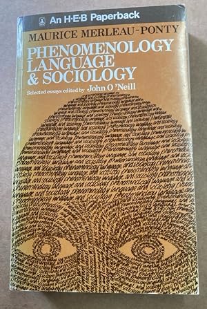 Bild des Verkufers fr Phenomenology, Language and Sociology. Selected Essays. zum Verkauf von Plurabelle Books Ltd