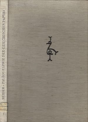Immagine del venditore per Palographie der Griechischen Papyri. Band I Tafeln. Erster Teil. Urkunden venduto da Librairie Archaion