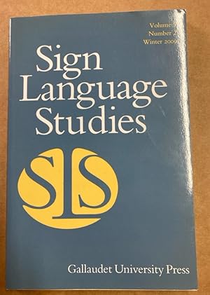 Research Ethics in Sign Language Communities, and Other Articles. (Sign Language Studies, Volume ...