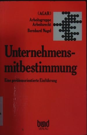 Seller image for Unternehmensmitbestimmung. for sale by Antiquariat Bookfarm