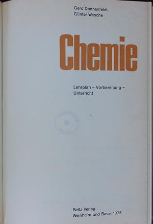 Bild des Verkufers fr Chemie. zum Verkauf von Antiquariat Bookfarm