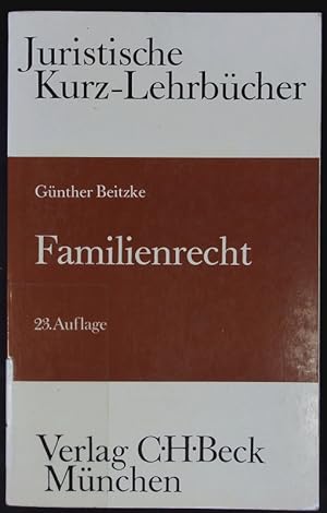 Bild des Verkufers fr Familienrecht. zum Verkauf von Antiquariat Bookfarm