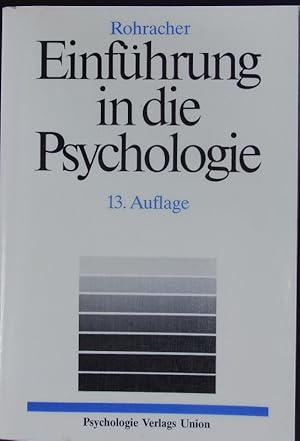 Einführung in die Psychologie.