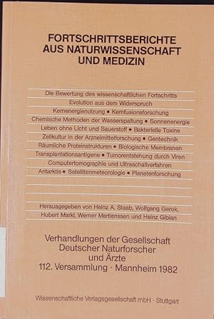 Bild des Verkufers fr Fortschrittsberichte aus Naturwissenschaft und Medizin. zum Verkauf von Antiquariat Bookfarm