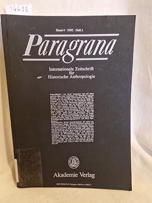 Mimesis Poiesis Autopoiesis. (= Paragrana - Internationale Zeitschrift für Historische Anthropolo...