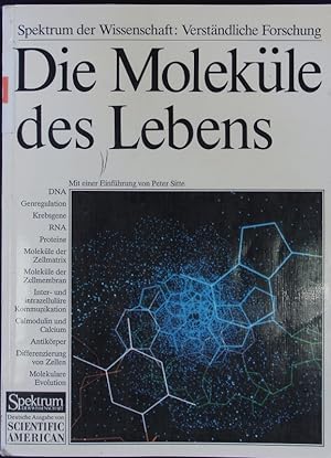 Imagen del vendedor de Die Molekle des Lebens. a la venta por Antiquariat Bookfarm
