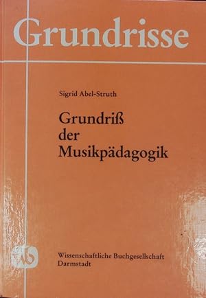 Bild des Verkufers fr Grundri der Musikpdagogik. zum Verkauf von Antiquariat Bookfarm